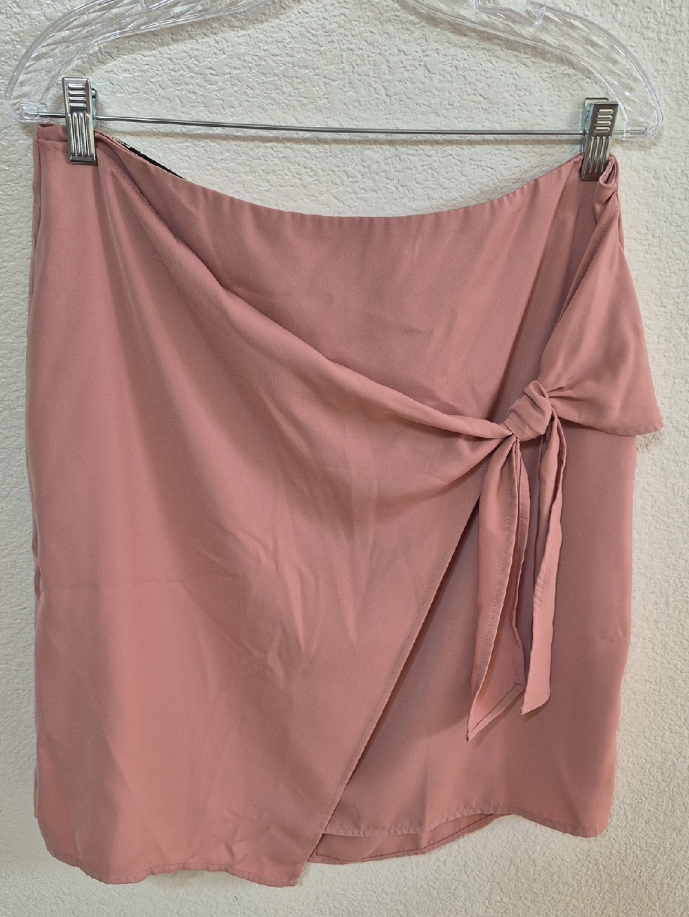 Banana Republic Blush Pink Wrap Skirt with Side Tie